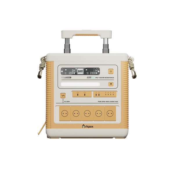 <tc>Arkpax</tc> <tc>Ark PRO</tc>: Générateur solaire de qualité professionnelle, indice de protection IP67
