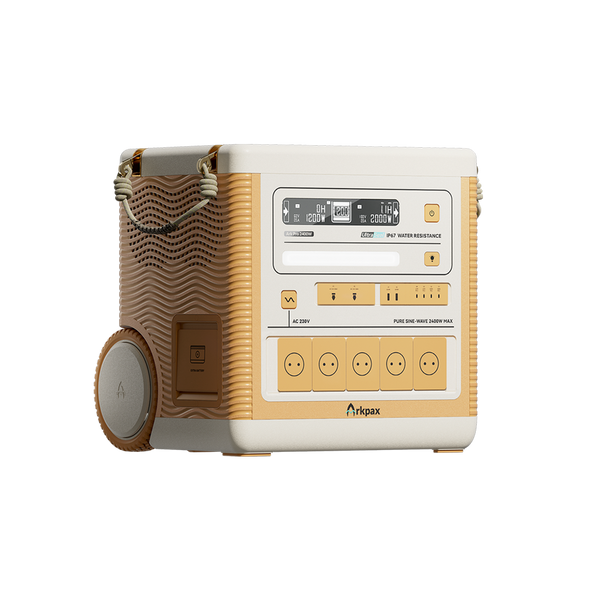 <tc>Arkpax</tc> <tc>Ark PRO</tc>: Générateur solaire de qualité professionnelle, indice de protection IP67
